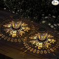 Hummingbird Solar Hanging Lanterns 2-Pack, Elegant Yard Decor