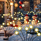 Solar Driveway Path Lights 8-Pack, Waterproof