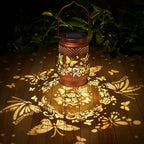 Butterfly Solar Lantern Set, Decorative Garden Lighting