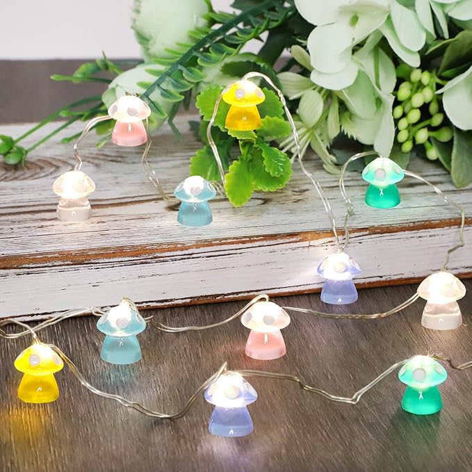 Outdoor String Lights, 10ft Waterproof LED