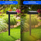 Solar Yard Path Lights 12-Pack, Waterproof