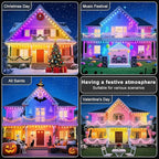 100ft Christmas LED String Lights, Waterproof Timer Lights
