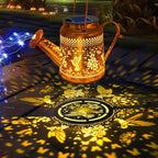 Hummingbird Solar Hanging Lanterns, Rustic Patio Decor