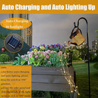 Courtyard Solar Lanterns, Waterproof LED Porch Lights