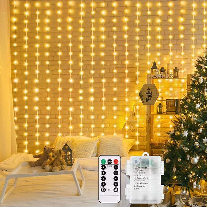 6ft Warm White Outdoor Edison String Lights, Weatherproof