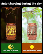 Bigfoot Solar Yard Lanterns, Decorative Waterproof LED