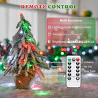 2-Pack Christmas String Lights, 66ft 200 LED Waterproof Twinkle Lights