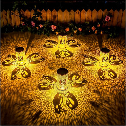Penguin Solar Lanterns Outdoor Waterproof Hanging Solar Lights Penguin Gifts for Women Men Metal Decorative LED Lanterns for Garden Decor,Yard,Patio,Lawn,Tabletop,Pathway