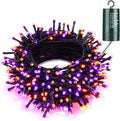 Orange Halloween Lights, 66ft LED Waterproof