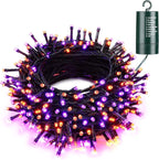 Orange Halloween Lights, 66ft LED Waterproof