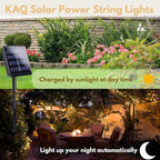 4-Pack 132ft Christmas LED String Lights, Waterproof Timer Lights