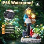 Gnome Solar Lawn Figurine Light, Waterproof