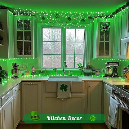 2-Pack Christmas String Lights, 132ft 400 LED Waterproof Twinkle Lights
