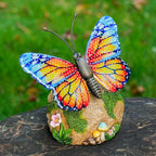 Solar Butterfly Statue Light, Yard Decor