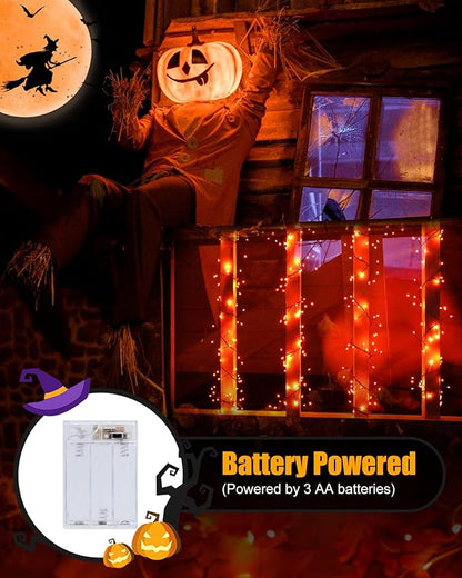Christmas LED String Lights, Waterproof Timer Lights