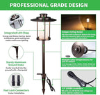 8-Pack Solar Path Lights, Outdoor Walkway LED