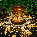 Elegant Hummingbird Solar Lanterns for Patio, Waterproof LED