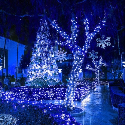 33ft Christmas LED String Lights, Waterproof Timer Lights