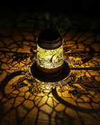 Courtyard Solar Hanging Lanterns, Elegant Patio Decor