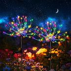 Firework Solar Lawn Figurine Light, Waterproof
