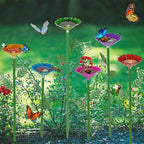 6-Pack Bee Watering Station, Metal Garden Bee Bath