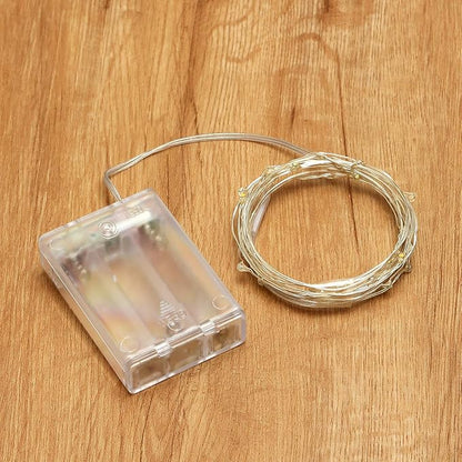 XINKAITE Waterproof LED String Lights - Fairy Starry Lights for Indoor & Outdoor DIY Decoration, Home Parties, Christmas Holiday (10FT/3Meters, Multicolor)