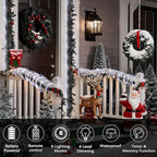 Solar Rope Lights, 33ft LED Garden String