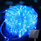 Waterproof Solar Rope Lights 39ft, Backyard LED String
