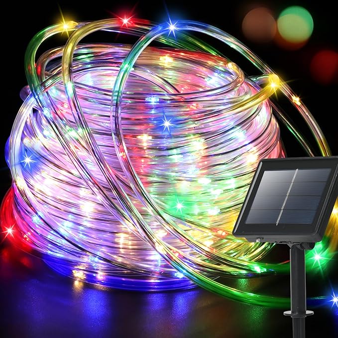 Portable Camping Lights 66ft, Rechargeable -Mode