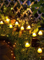 Backyard String Lights, 8ft Weatherproof LED