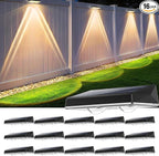 Multi-Color Solar Yard Lights, Warm White LED