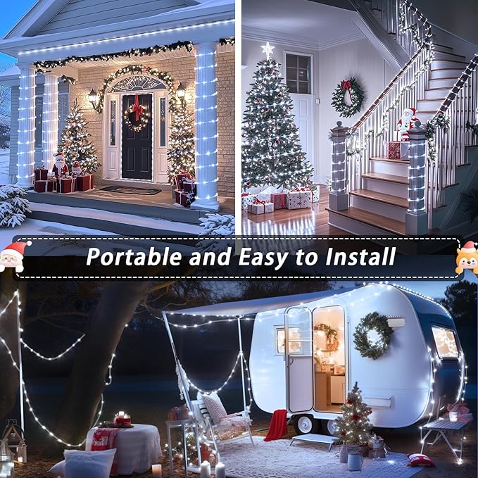LED Rope Lights, Remote Control Color-Changing