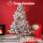 Christmas String Lights, 33ft 100 LED Waterproof Twinkle Lights
