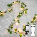 Warm White Patio String Lights, 33ft Weatherproof LED