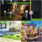 6-Pack Solar Landscape Lights for Yard