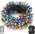 Christmas String Lights, 33ft 100 LED Waterproof Twinkle Lights