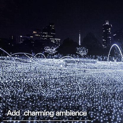 Christmas Yard String Lights, 33ft 100 LED Waterproof