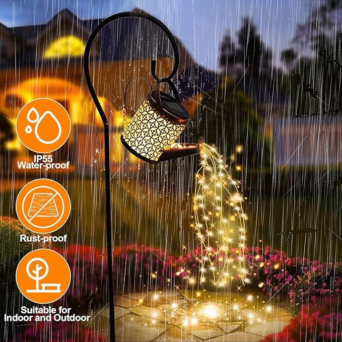 Solar Path Lights, Outdoor Garden LED