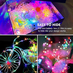 48-Pack 20 LED Christmas Twinkle Lights, Waterproof for Backyard