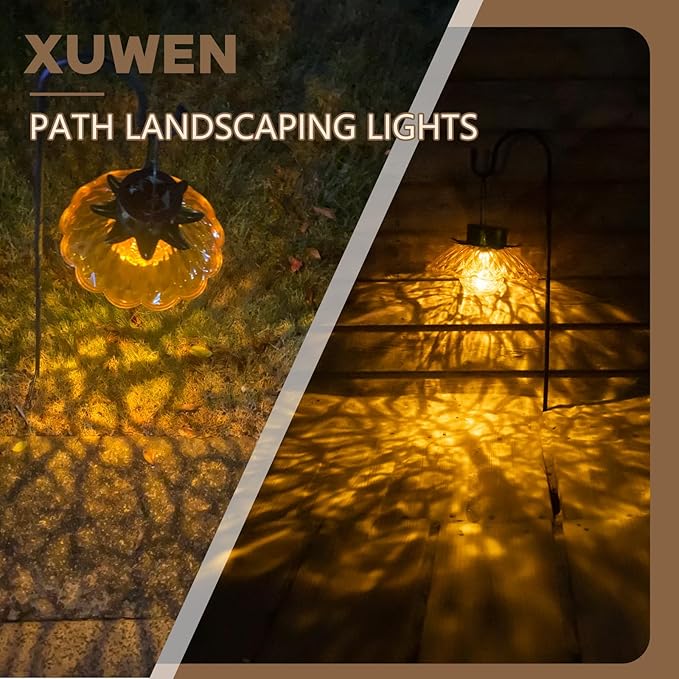 Solar Garden Path Lights, Waterproof