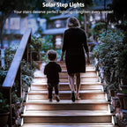 6-Pack Solar Patio Lights, Cool White LED