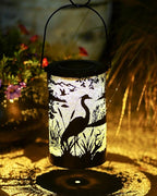 Bird Solar Porch Lanterns, Charming Waterproof LED