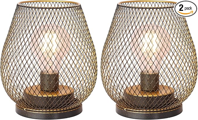 Hanging Solar Yard Lanterns, Metal Waterproof LED