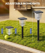 Cool White Solar Pathway Lights 2-Pack, Walkway LED