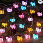10ft Outdoor Edison String Lights, Weatherproof