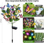 Solar Yard Path Lights 2-Pack, IP65 Waterproof