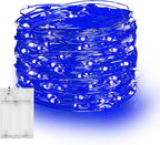 60 LED Christmas Twinkle Lights, 20ft Waterproof for Patio