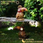 Bird Solar Lawn Figurine Light, Waterproof