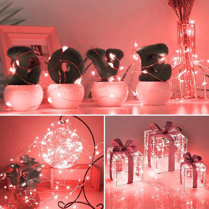 Christmas Fairy Lights 6-Pack, Battery Twinkle Lights