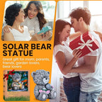 Bear Solar Lawn Figurine Light, Waterproof